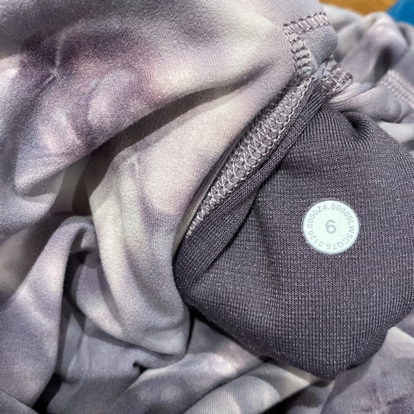 NWOT Lululemon Align Pant 25” Diamond Dye Pink Bliss Graphite Purple 6 - Picture 5 of 6